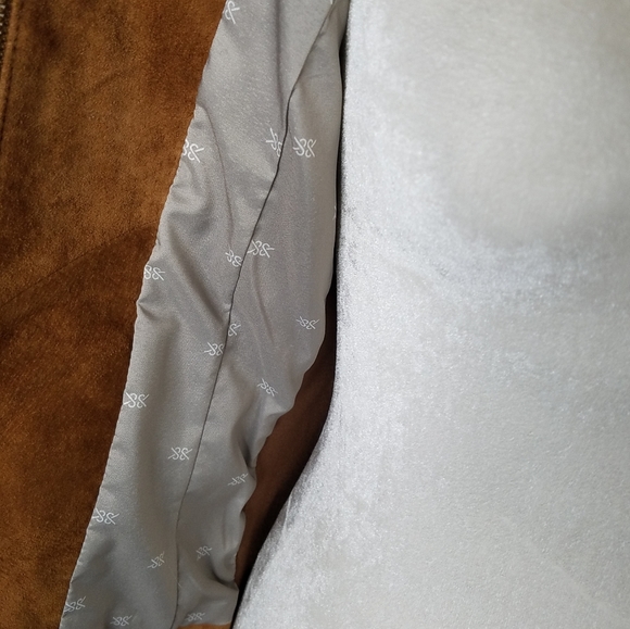 Soia & Kyo Suede Jacket brown xs extra small - Picture 14 of 16